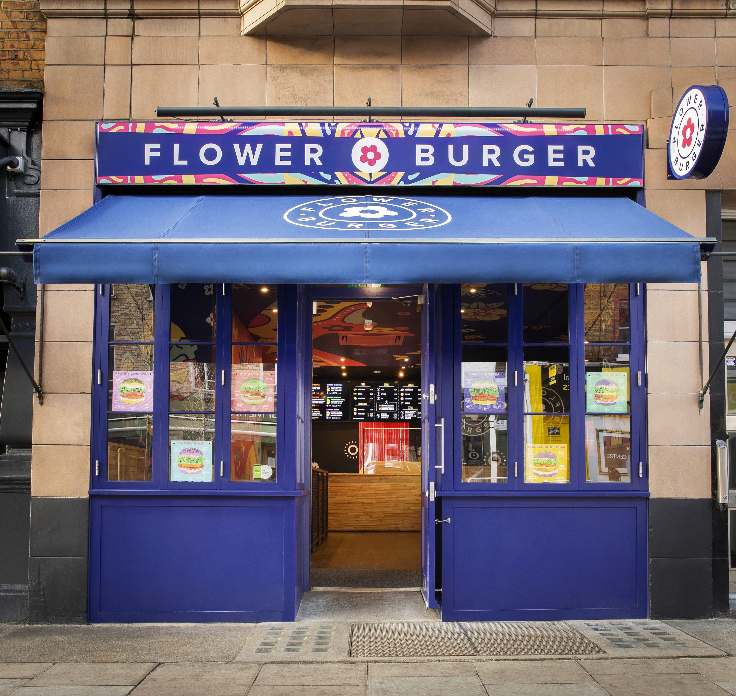 Shop Awning for Flower Burger